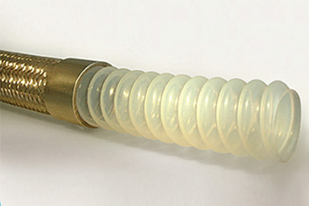 PTFE Corrugated Hose with SS Braiding